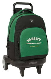 Safta Mochila Grande con Ruedas Compact Evol. Ext. Blackfit8 "Varsity" 33x45x22 cm
