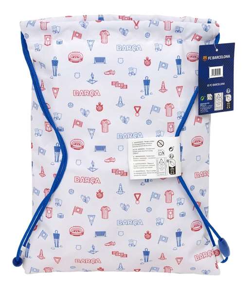 Safta Saco Plano Junior F.C. Barcelona 26x34x1cm