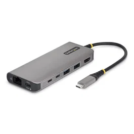 StarTech Mini Dock Hub USB-C con HDMI y PD 140W Gris
