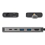 StarTech.com 315B-USBC-MULTIPORT Base para portátil y replicador de puertos USB-C Gris