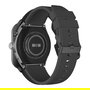 bea-fon Smartwatch 401 con AMOLED y GPS, Monitor de Frecuencia Cardíaca y Oxígeno, Bluetooth 5.3, Silicona Negro-Plata, IP67, 7 Días Batería