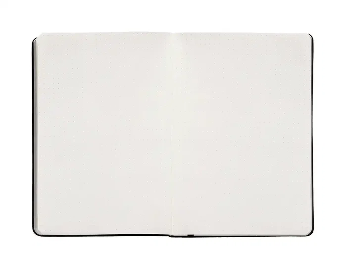 Antartik Cuaderno A4 Tapa Dura Hojas Puntos Negro 100 Hojas 80gr FSC