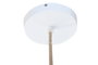DKD Home Decor Lámpara de Techo de Yute y Metal Natural Marrón y Crudo 40x40x51 cm