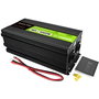 Green Cell KFZ Spannungswandler Power Inverter 48V > 230V 5000W/10000W Display