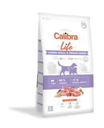 Calibra Pienso para Perros Junior Razas Pequeñas y Medianas Cordero Bajo en Cereales 2.5 kg