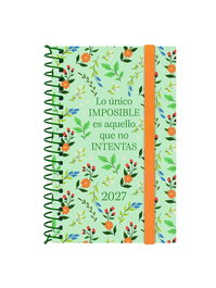 Finocam Agenda Anual 2027 Trendy Design Collection Espiral