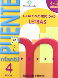 NADAL EDARCA EDITORIAL, C.letras 4 años-puente infantil - NADAL EDARCA EDITORIAL