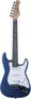 Eko St100 Guitarra Eléctrica Formato 3/4 Tipo Strat - Azul Metálico
