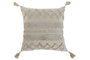 DKD Home Decor Cojín Crudo Poliéster y Algodón 45x8x45 cm
