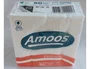 Amoos Servilleta de Papel Essential 33x33 cm, 2 Capas, Blanco, 90 Unidades
