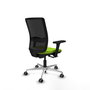 PIQUERAS Y CRESPO Silla de oficina Haches Pistacho y Negro