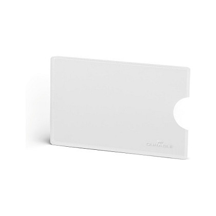 Durable Funda de Protección para Tarjeta de Crédito RFID Secure Transparente (Pack de 3)