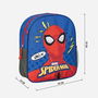 Cerdá Mochila Escolar Infantil Spiderman 8.0 x 30.0 x 25.0 cm para +3 años