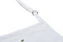DKD Home Decor Delantal Tropical 80x60x0.1 cm Set de 2 Multicolor Blanco