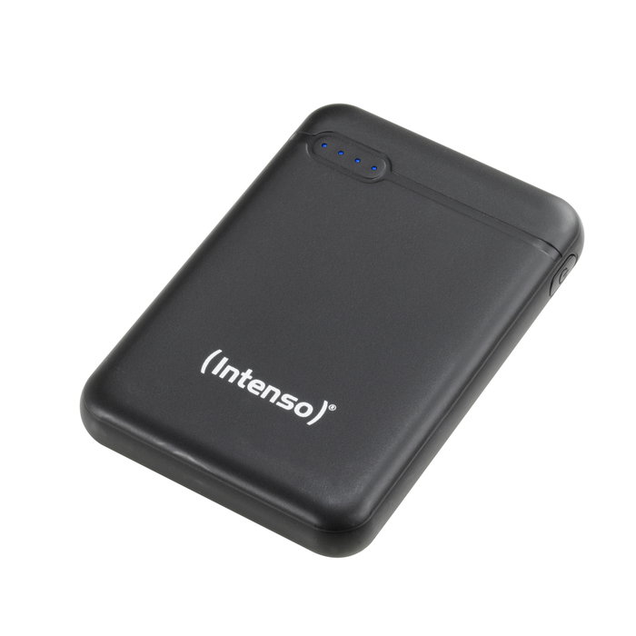 Intenso XS5000 Powerbank 5000 mAh Portátil Negro con Doble Puerto USB y USB-C