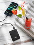 Intenso XS5000 Powerbank 5000 mAh Portátil Negro con Doble Puerto USB y USB-C