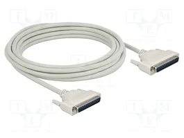 DeLOCK Cable serie D-Sub 37 macho a macho 5 m