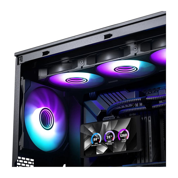 Phanteks Glacier One 360M25 LCD Negro Phanteks Glacier One 360M25 LCD Negro