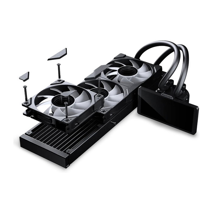 Phanteks Glacier One 360M25 LCD Negro Phanteks Glacier One 360M25 LCD Negro