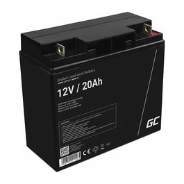 Green Cell AGM10 Batería Estacionaria VRLA Plomo Ácido Sellada 20000mAh 12V Universal Color Negro