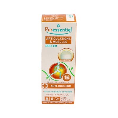 Puressentiel Roller SOS Flex con 14 Aceites Esenciales 75 ml