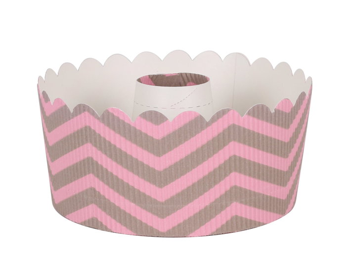 Quttin Set de 12 Moldes Savarin 12x6 cm