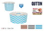 Quttin Set de 12 Moldes Savarin 12x6 cm