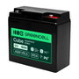 Green Cell Batería AGM12V18AH-H 12V 18Ah