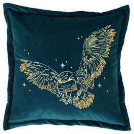 WIDDOP & CO Cojín de terciopelo Hedwig Harry Potter