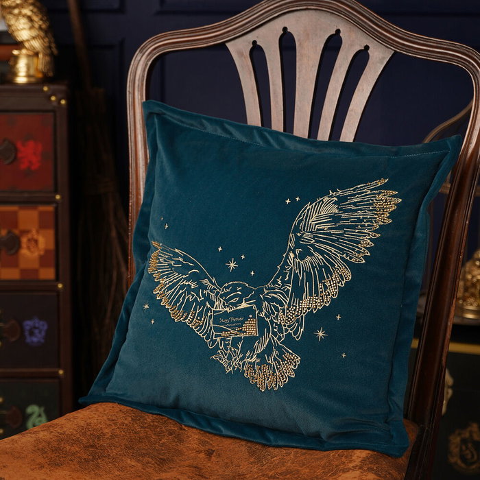 WIDDOP & CO Cojín de terciopelo Hedwig Harry Potter