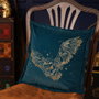 WIDDOP & CO Cojín de terciopelo Hedwig Harry Potter