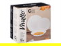 Vivalto Set Vajilla Lisa Opal 18 Piezas Blanco 26x27x17 cm (Set de 2)