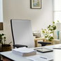 PIQUERAS Y CRESPO Silla de oficina Horna con mecanismo Sincro, Morado y Negro