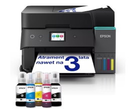 Epson EcoTank L6390 multifunción inkjet color A4, WiFi, dúplex, fax, 4800x1200 dpi, negro