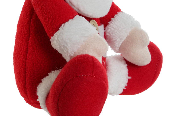 DKD Home Decor Figura Decorativa Blanco Rojo 14 x 30.5 x 24 cm (2 Unidades)