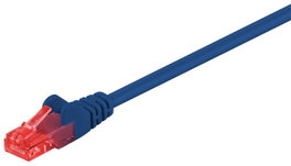 MicroConnect Cable de Red CAT6 U/UTP 0,25m, Azul