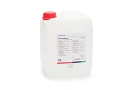 Covetrus Agua Destilada 5 L x 4 Unidades. Calidad no estéril, desmineralizada y probada en laboratorio.