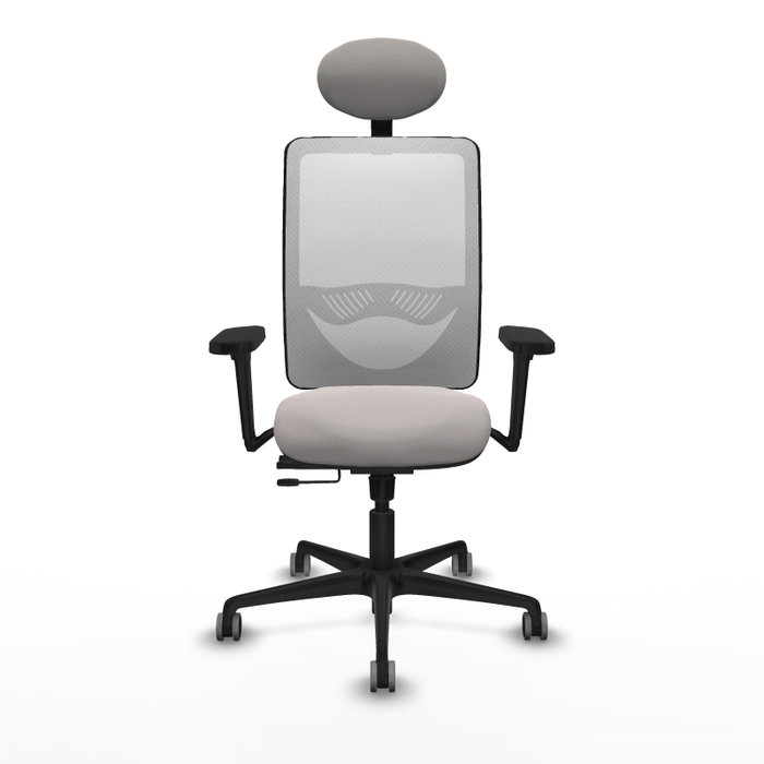 PIQUERAS Y CRESPO Silla de oficina Zulema Blanca con Mecanismo Sincro/Traslack PIQUERAS Y CRESPO Silla de oficina Zulema Blanca con Mecanismo Sincro/Traslack
