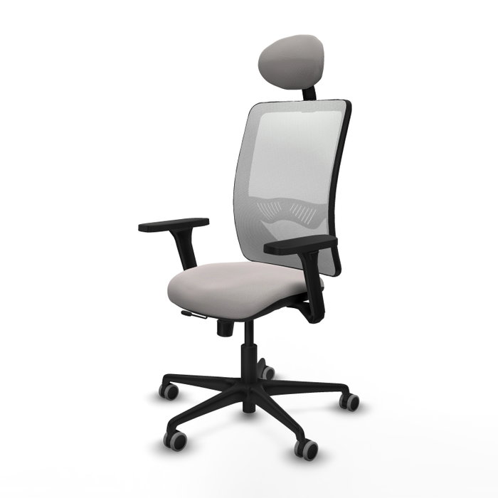 PIQUERAS Y CRESPO Silla de oficina Zulema Blanca con Mecanismo Sincro/Traslack PIQUERAS Y CRESPO Silla de oficina Zulema Blanca con Mecanismo Sincro/Traslack