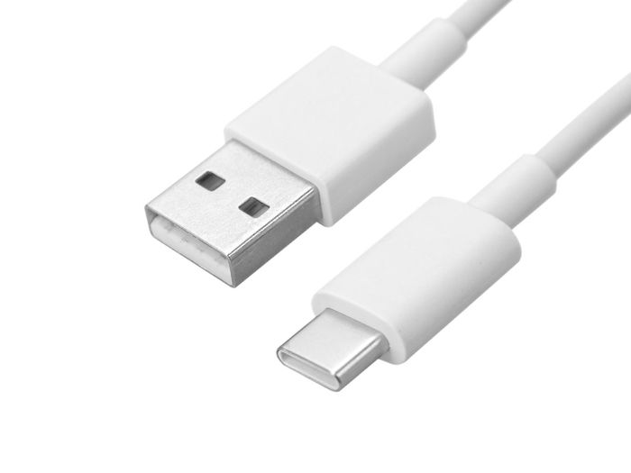 Argon Cable USB A C Blanco 2M 16x2x4.5 cm (Set de 24)