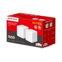 Mercusys HALO H60X WiFi 6 AX1500 Sistema Mesh, 2 Unidades, Blanco
