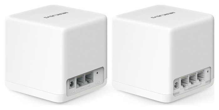 Mercusys HALO H60X Sistema WiFi Mesh Wi-Fi 6 Doble Banda (2 Unidades)