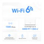 Mercusys HALO H60X Sistema WiFi Mesh Wi-Fi 6 Doble Banda (2 Unidades)