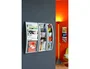Paperflow Expositor mural blanco con 4 casillas