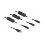 DeLOCK Cable USB Tipo-A a 3 x DC 5,5 x 2,1 mm hembra con interruptor 1 m 86798
