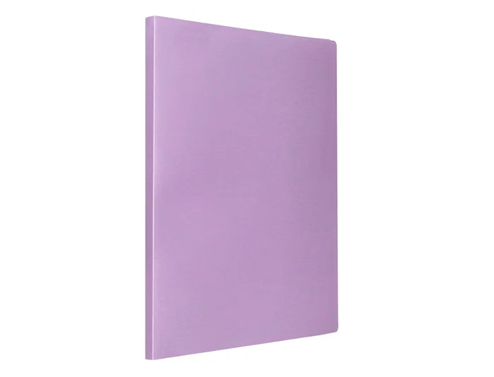 Liderpapel Carpeta Escaparate 60 Fundas Polipropileno DIN A4 Lavanda Opaco