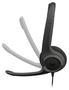 Logitech H390 Auriculares USB-C con Micrófono con Cancelación de Ruido, Negro