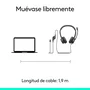 Logitech H390 Auriculares con Micrófono USB-C Negro
