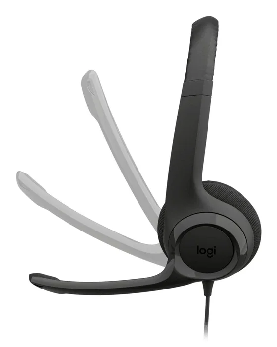 Logitech H390 Auriculares Diadema USB-C con Micrófono Cancelación de Ruido para Llamadas y Música - Negro