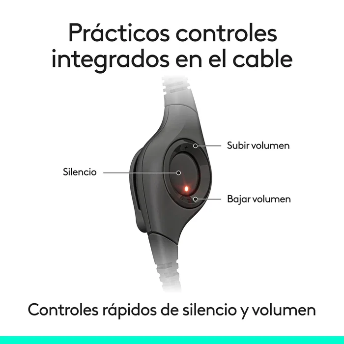 Logitech H390 Auriculares con Micrófono USB-C Negro Logitech H390 Auriculares con Micrófono USB-C Negro